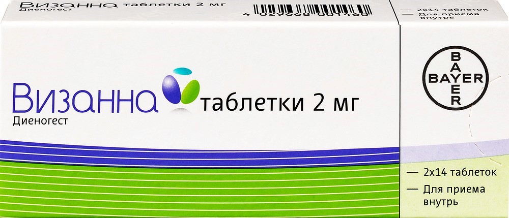 Визанна 2мг таб №28