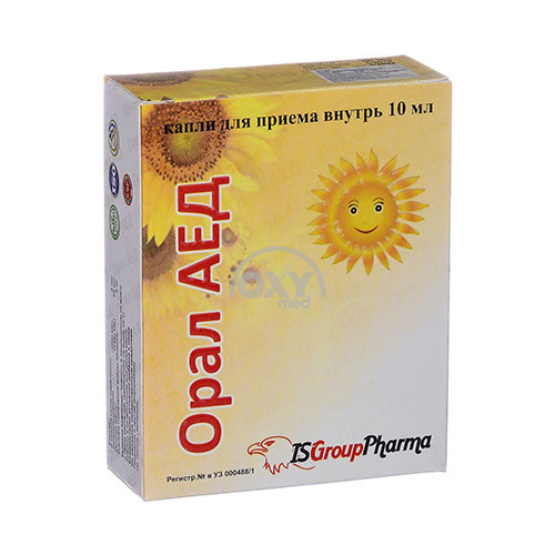 Орал АЕД капли 10мл