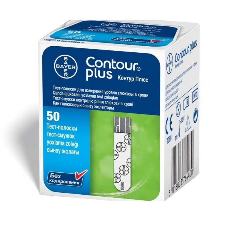 Тест полоски Contour care №50