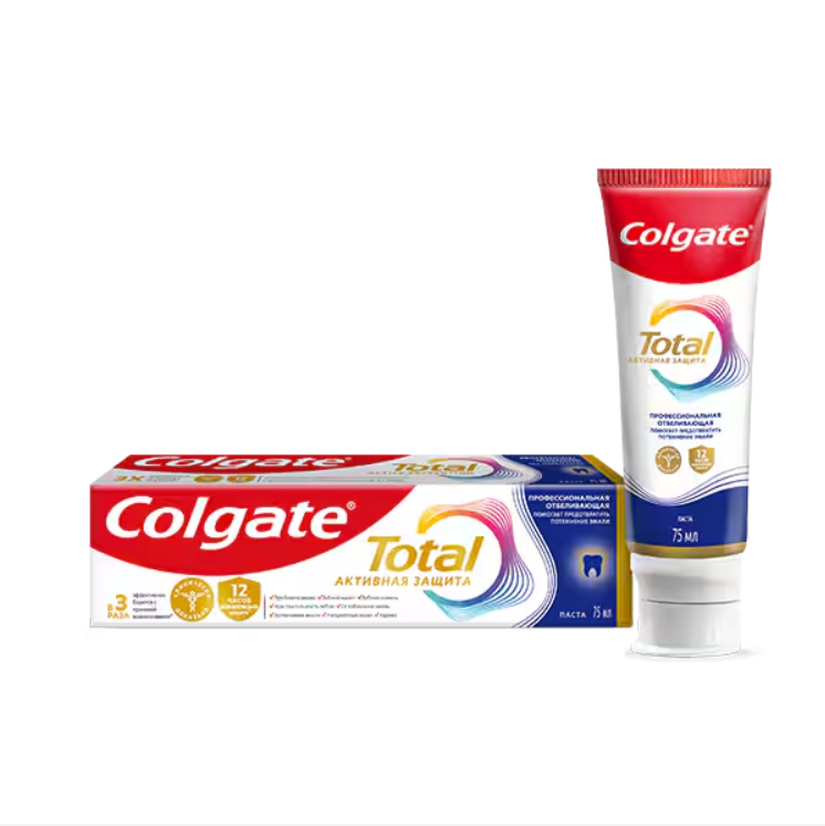 Colgate зуб.паста тотал проф отбел 75мг