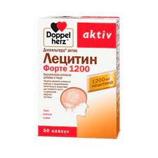 Лецетин 1200мг капс массой 1865мг №120