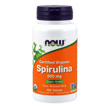 Спирулина Now Spirulina 500мг таб №100
