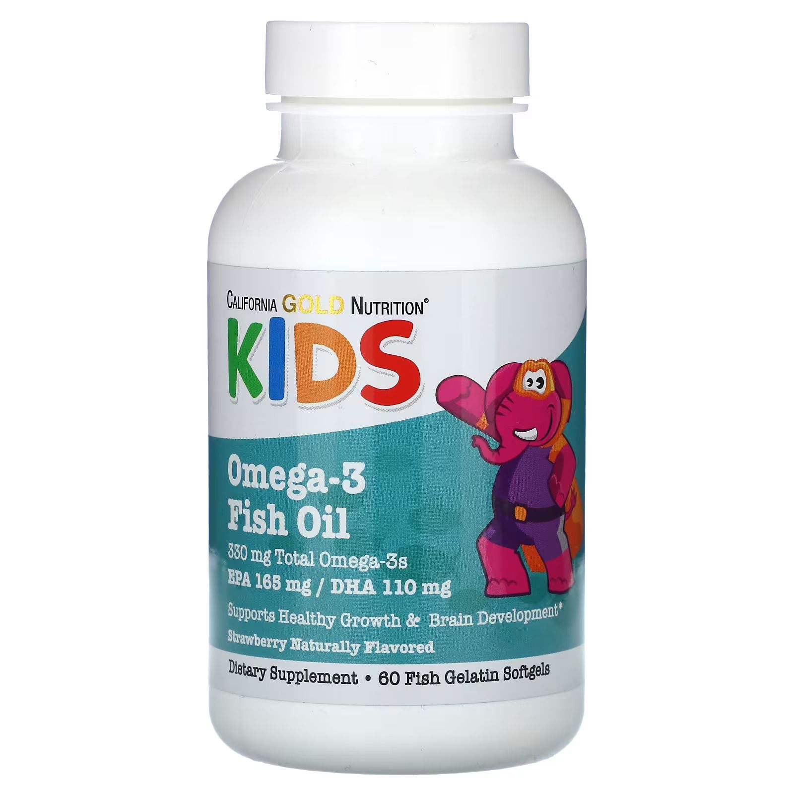 Омега-3 Fish Oil KIDS GOLD №60