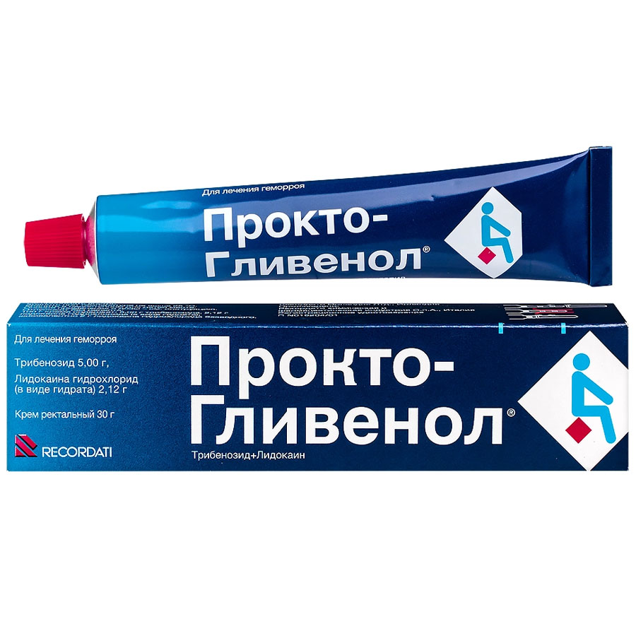 Прокто-гливенол крем 30г