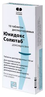 Юнидокс солютаб 100мг таб №10
