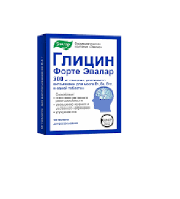 Глицин форте эвалар таб №60