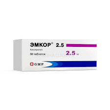 Эмкор 2.5мг таб №30 GMP