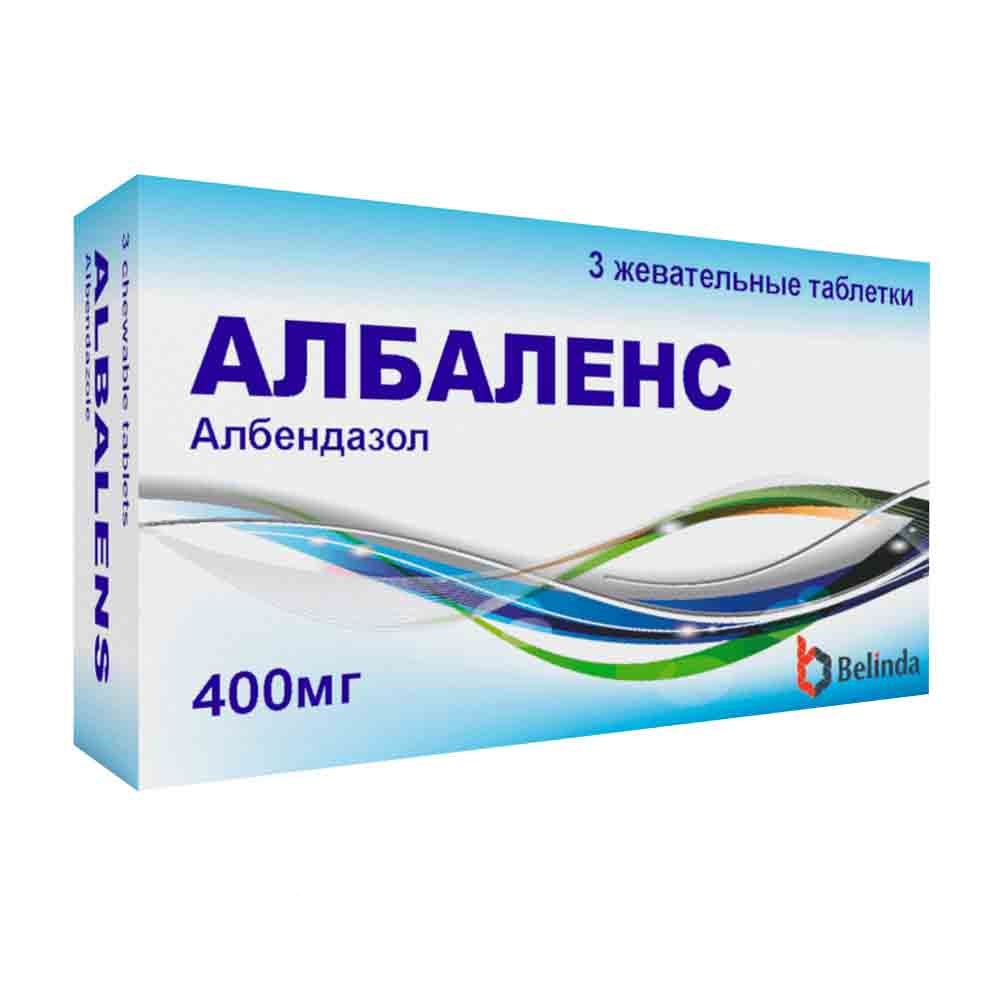 Албаленс 400мг таб №3 Belinda