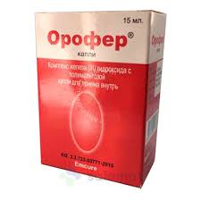 Орофер капли  15мл