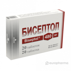 Бисептол 480мг таб. 4 Полша №28