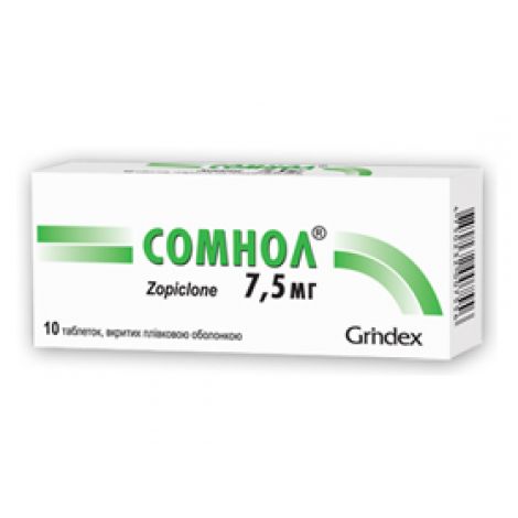 Сомнол 7.5мг таб №30