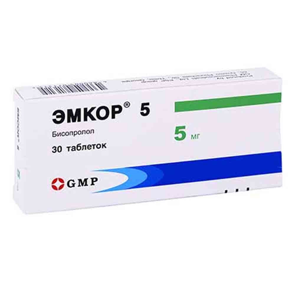 Эмкор 5мг таб №30 GMP