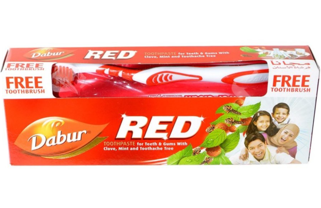 Зубная паста + щётка Red