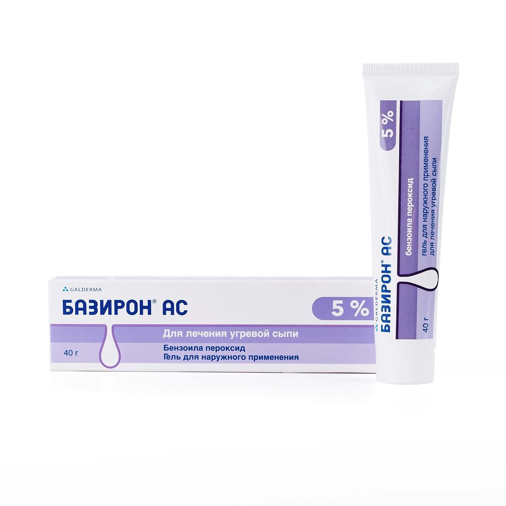 Базирон 5% гель 40г