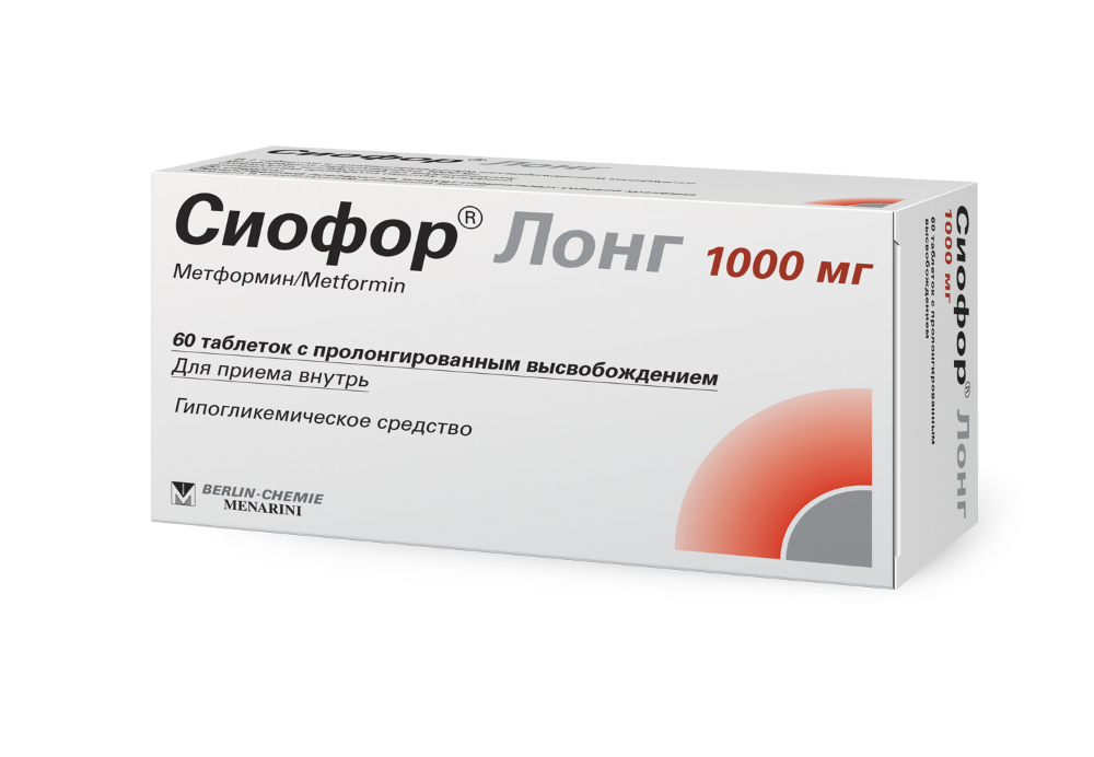 Сиофор 1000мг таб №60