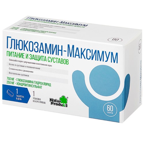 Глюкозамин-Максимум таб №60