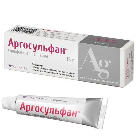 Аргосульфан 15г крем