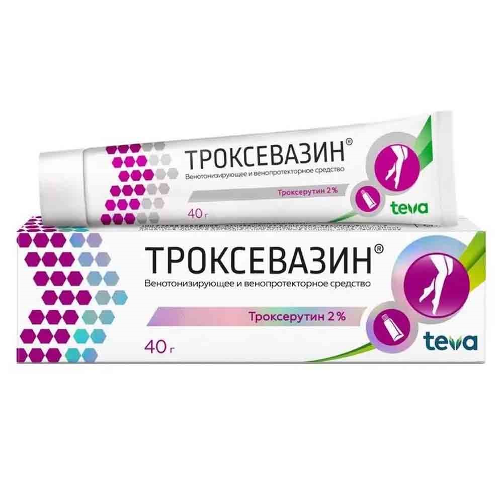 Троксевазин 2% гель 40г