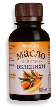 Облепиховое масло флакон 100мл