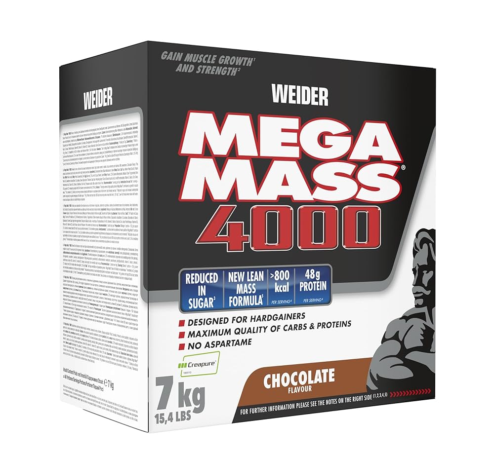 Weider Mega Mass 4000 Шоколад 7000г