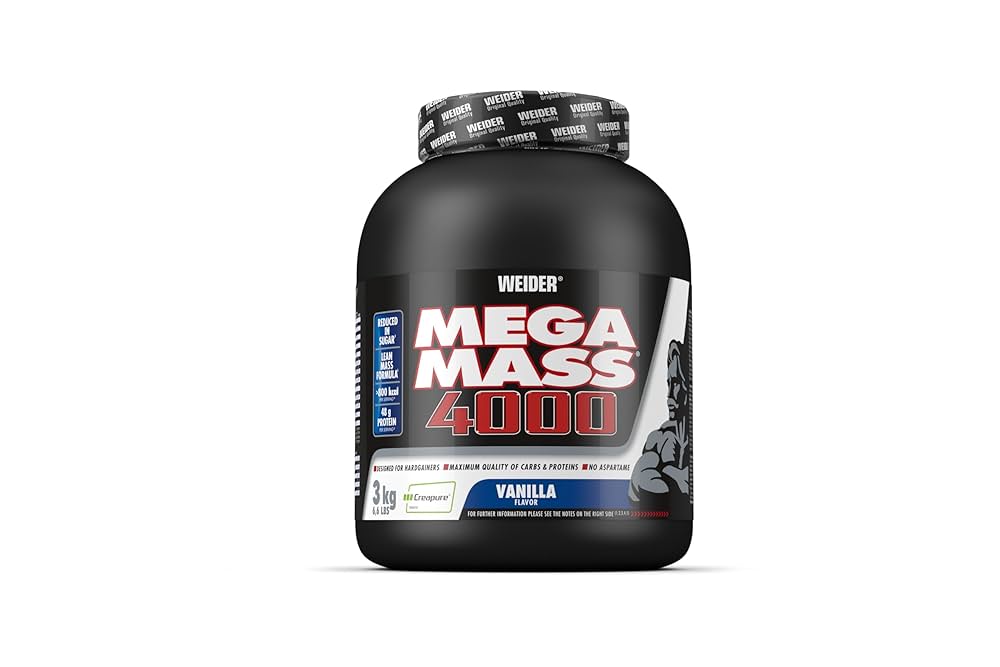 Weider Mega Mass 4000 Ванил 3000г