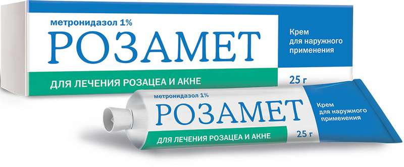 Розамет 1% крем для наруж 25г