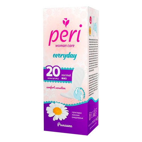 Прокладки ежедневные Peri normal Ромашка №20