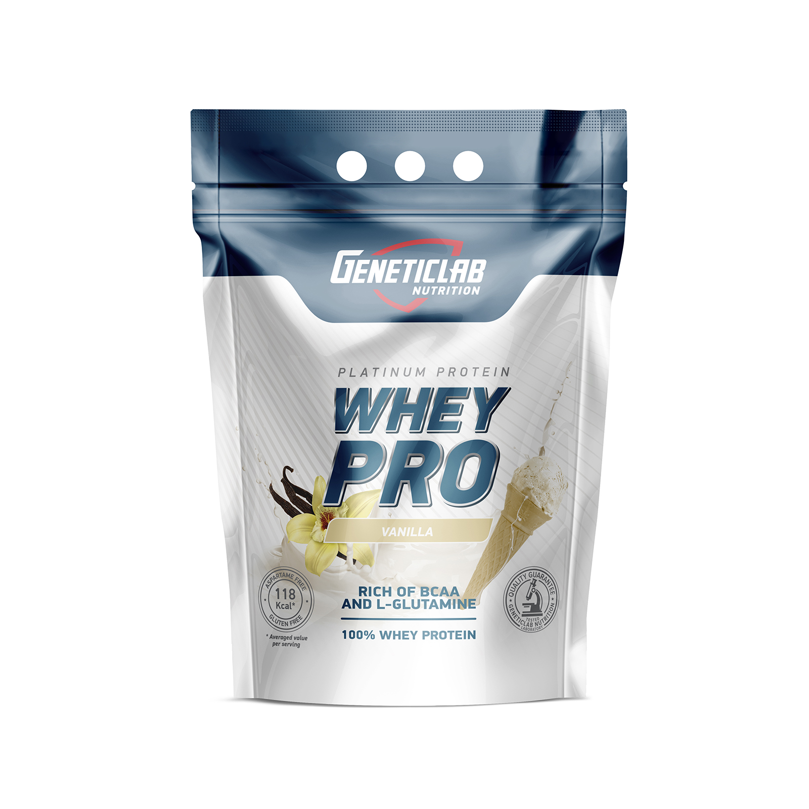 Протеин WHEY PRO 2100г Ваниль ДС/УП