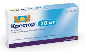 Крестор 20мг таб (Розувастатин) №28