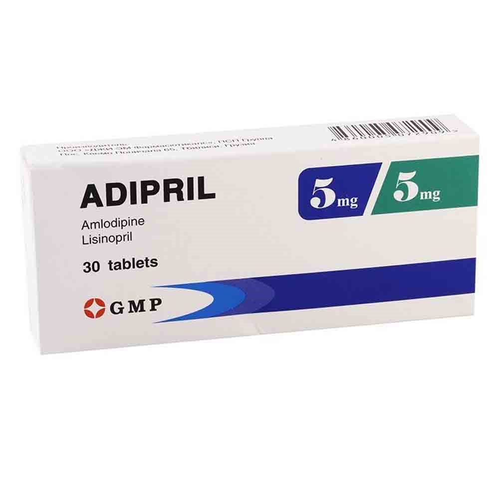 Адиприл 5/5 мг таб №30 GMP (Грузия)