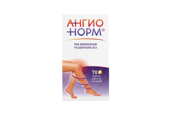 АнгиоНорм 100мг таб №70
