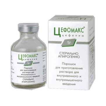 Цефомакс 1,5г №1 фл