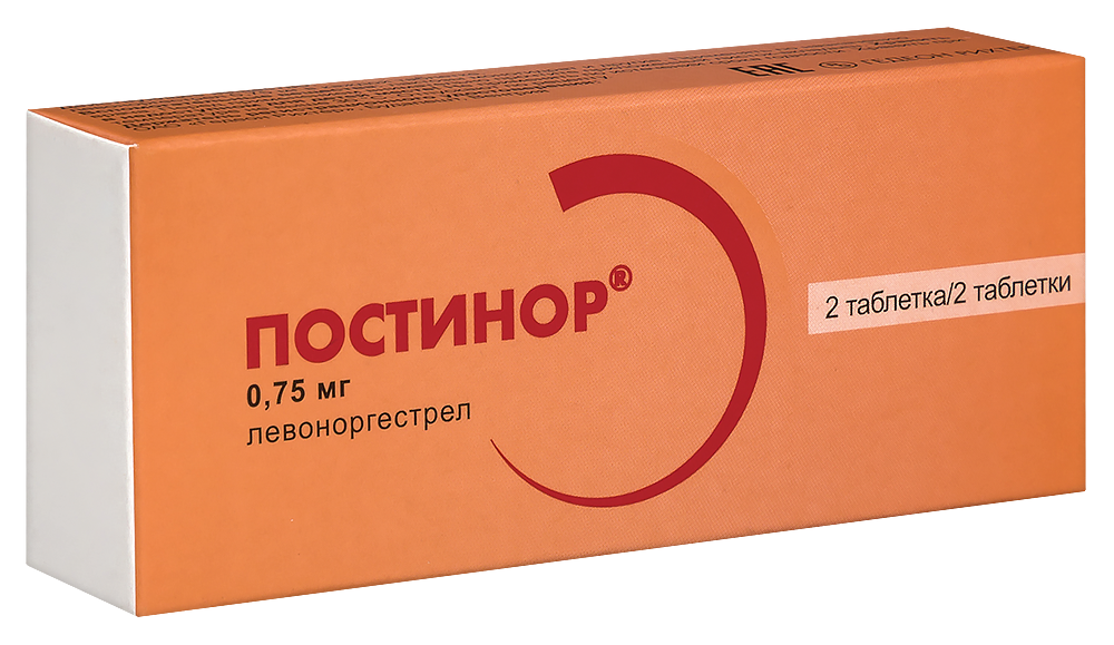 Постинор 0,75 таб №2