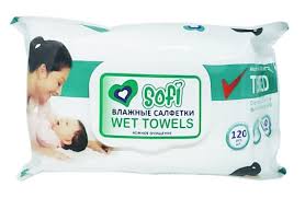 Влажные салфетки Sofi Baby №120