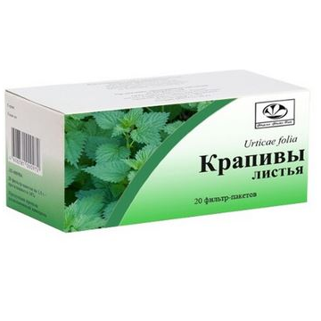 Крапива листья ф-п 1,5г №20