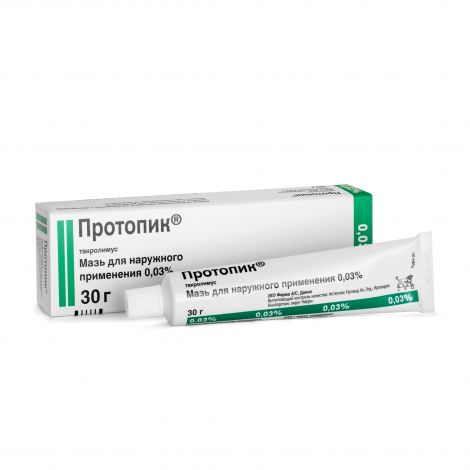 Протопик мазь для наруж прим 30г 0,03%