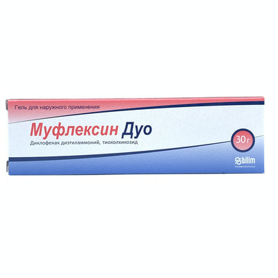 Муфлексин Дуо гель 30гр