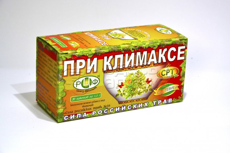 Фиточай сила российских трав n16 при климаксе 1,5 n20 ф/пак