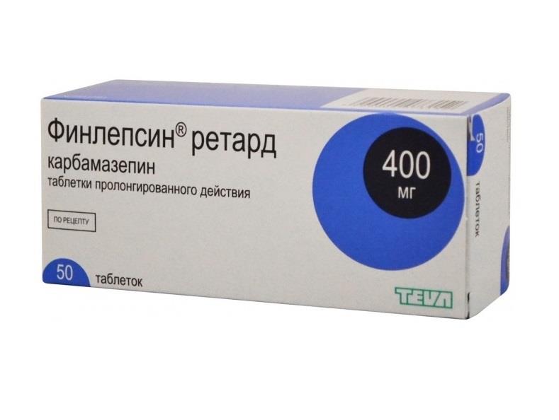 Финлепсин ретард 400мг таб №50