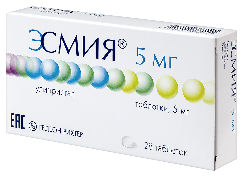 Эсмия таб 5мл №28
