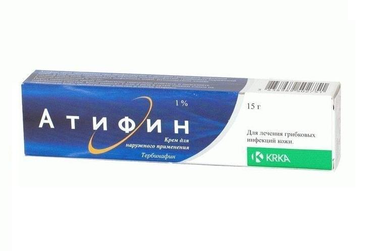 Атифин 1% крем 15 г