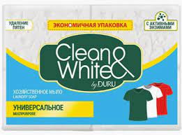Мыло хозя для детского белья Duru Clean&White 4*120г=480г №4