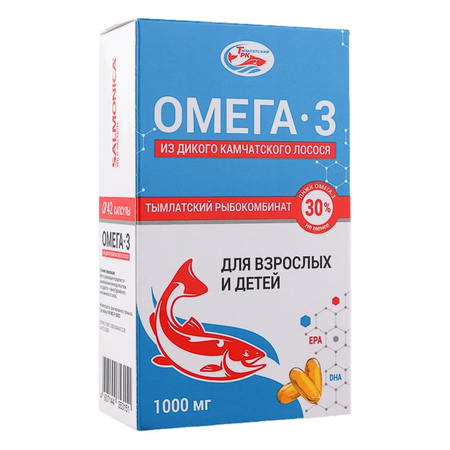 Омега 3 Fish -Oil 1000мг капс  №400