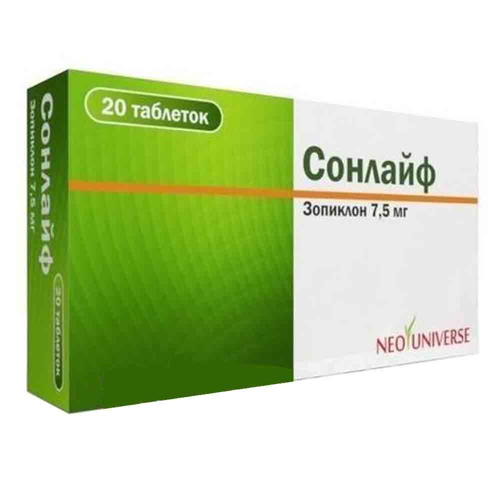 Сонлайф 7,5мг таб №30