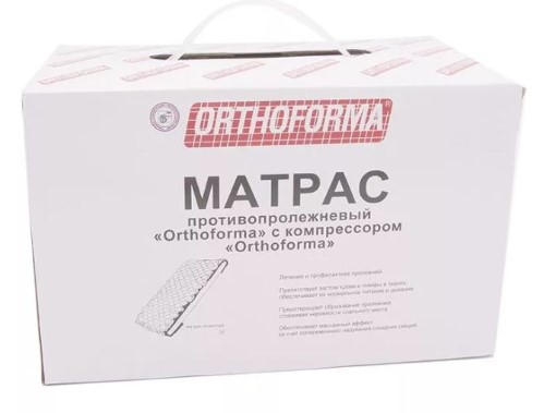 Матрас противопролежневый с компрессором "Orthoforma" М-0007(ячеистый с регулир. давления)