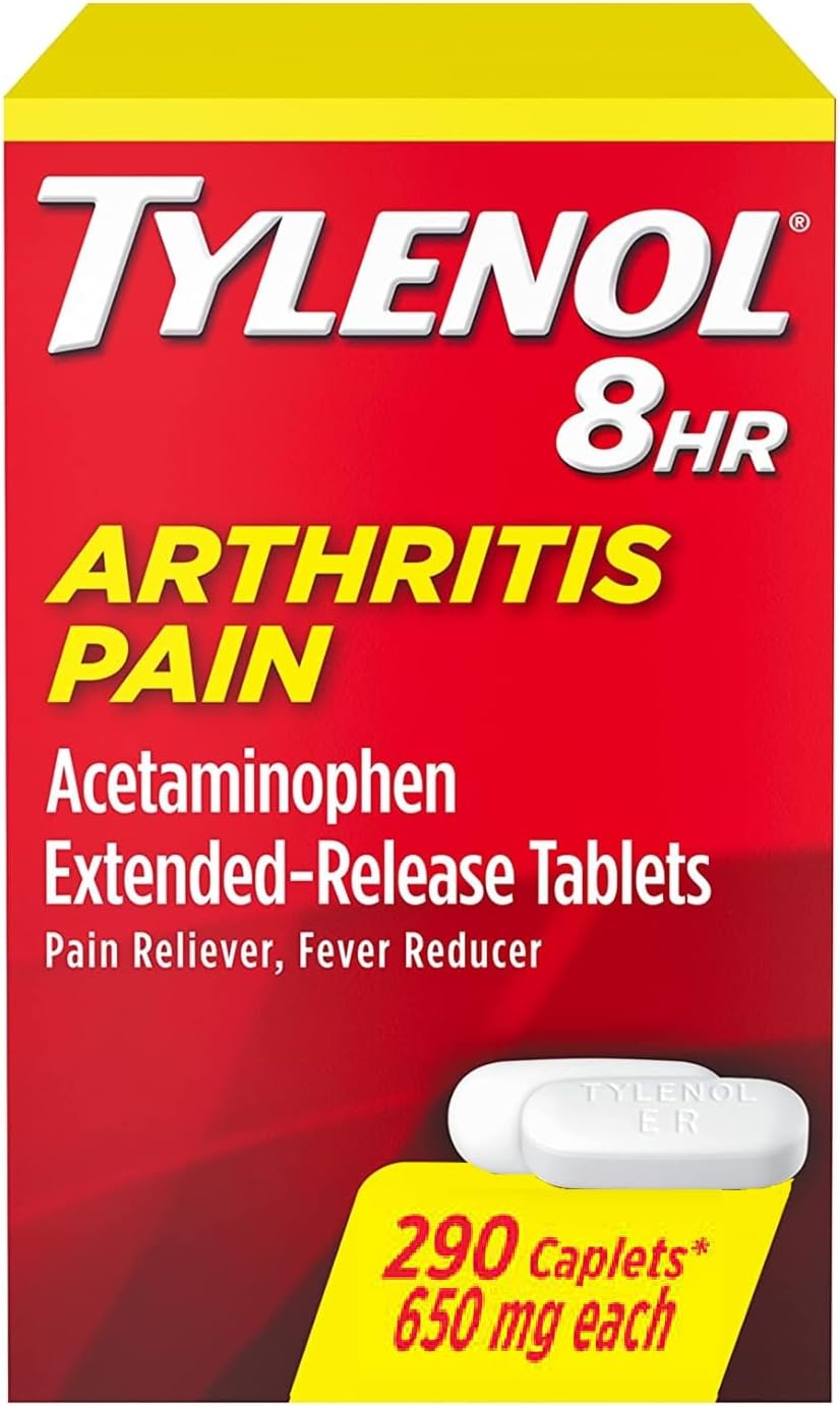 Тайленол Arthritis  pain 650мг капс  №290