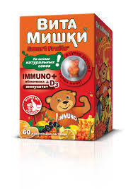 Вита мишки IMMUNO+ облепиха иммунитет №60