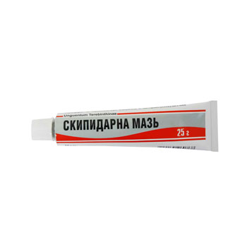 Скипидарная 20% мазь 25г