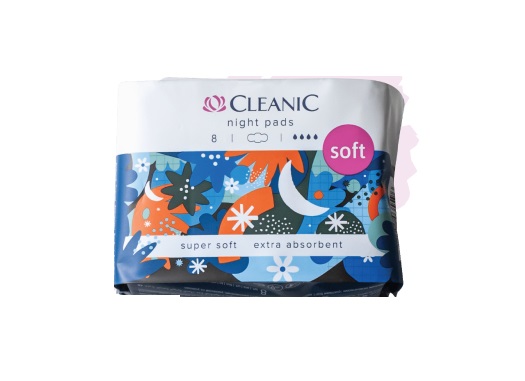 Прокладки Cleanic Soft Night  №10