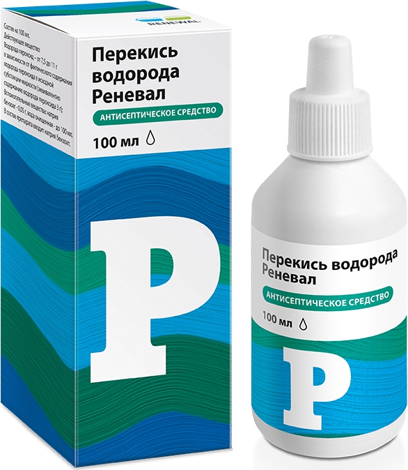 Перекись водород 3% р-р 100мл